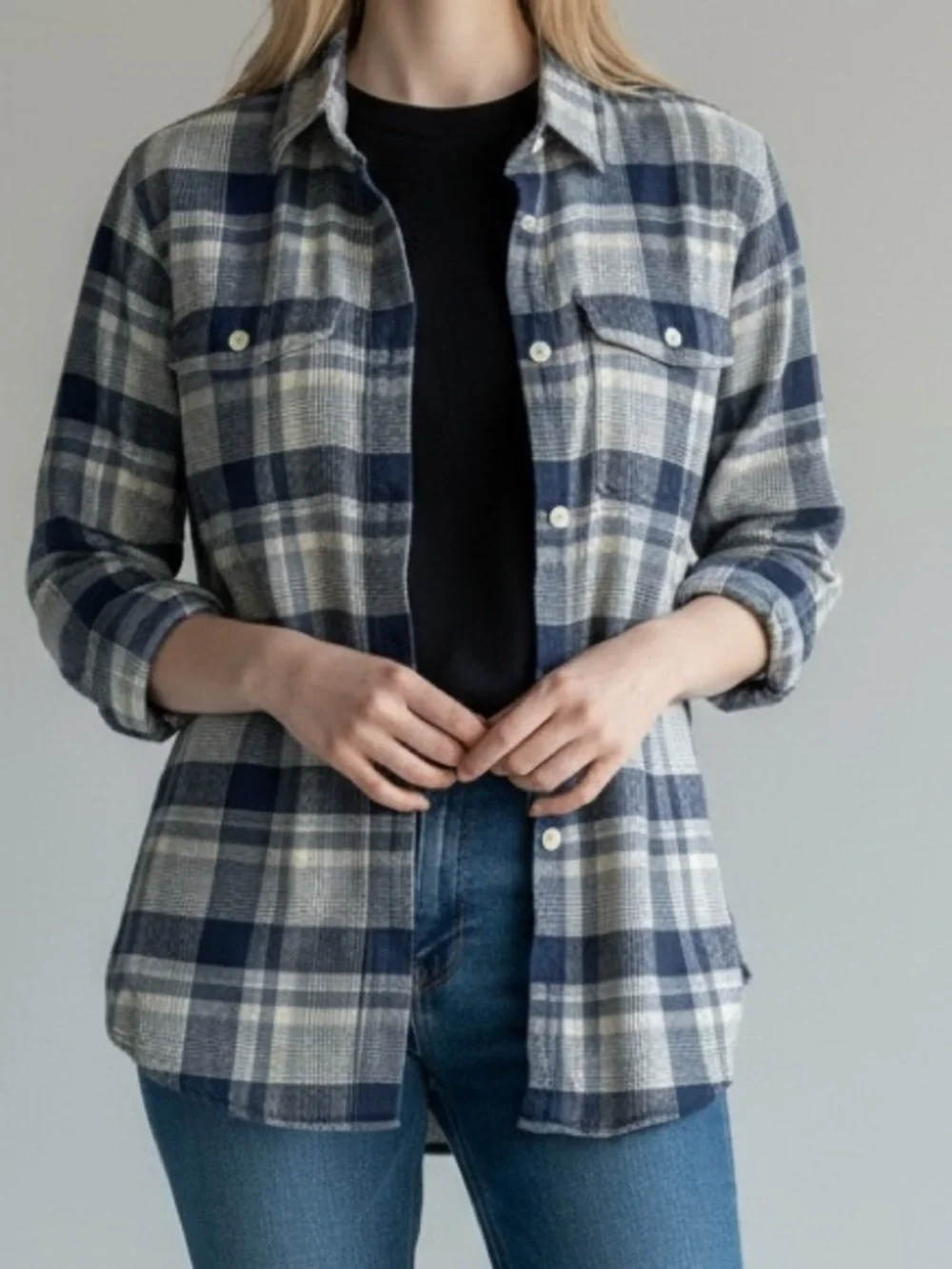 Women's J. Crew Slim Flannel Button Down
